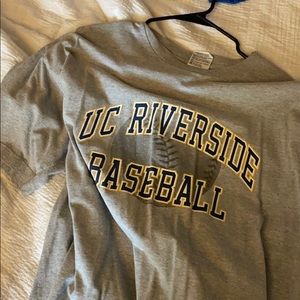 UC riverside baseball tee